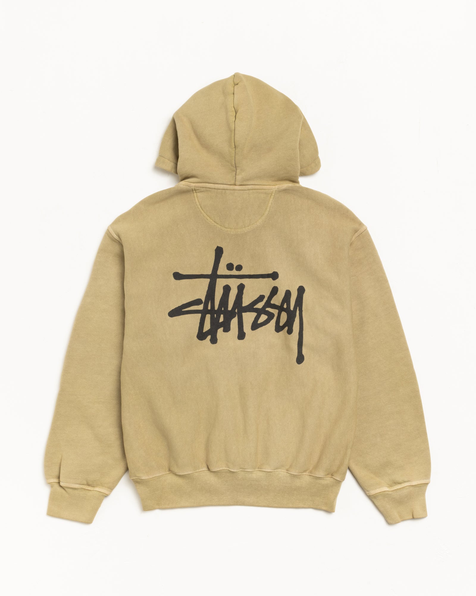 Stussy Sweats Basic Stussy Hoodie felpa Elm 100% cotone
