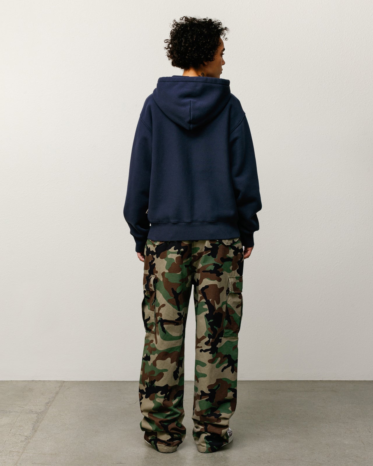 Stussy Cargo Pant pantalone Woodland Camo ripstop cotone