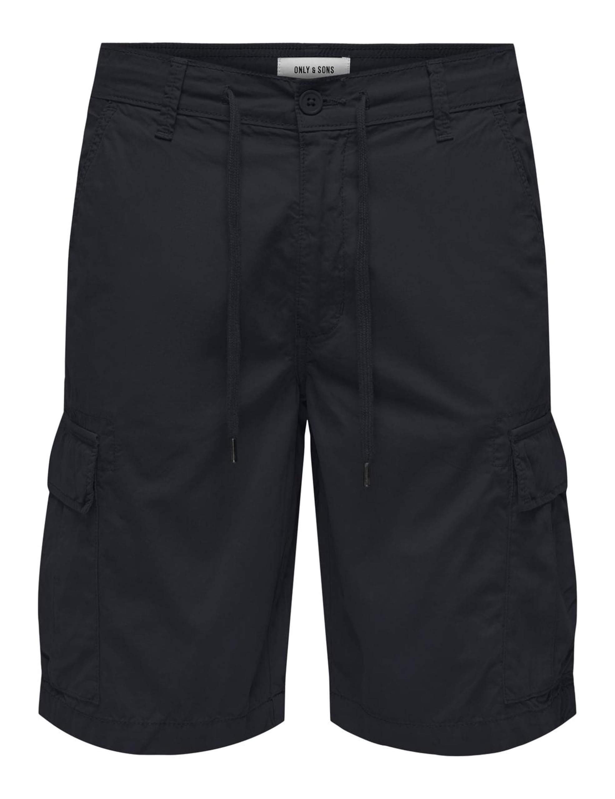 Only & Sons Cargo Pantaloncini Uomo Cotone Nero Taglia L