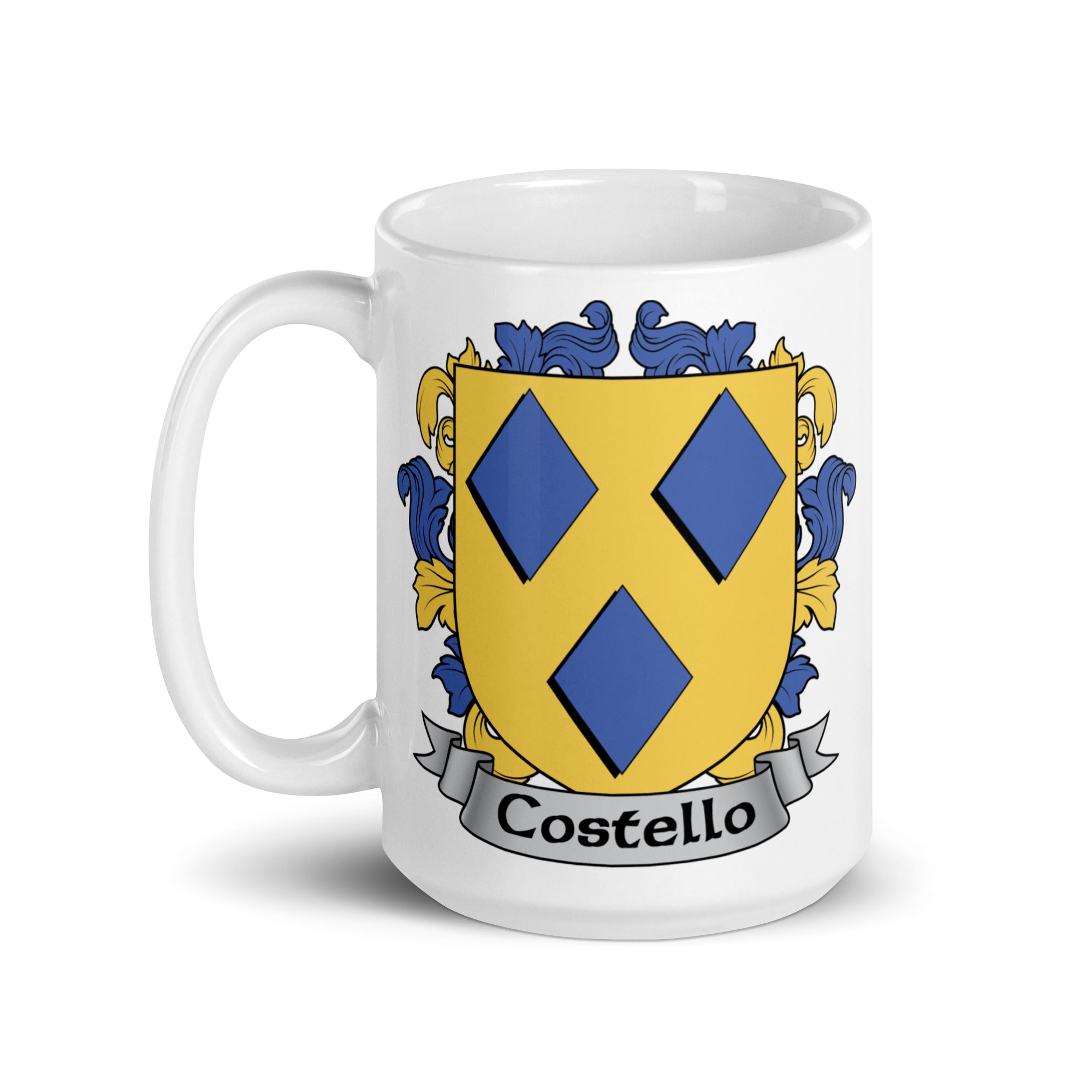 7.62 Design Costello Irish Tazza Ceramica 15oz Stemma