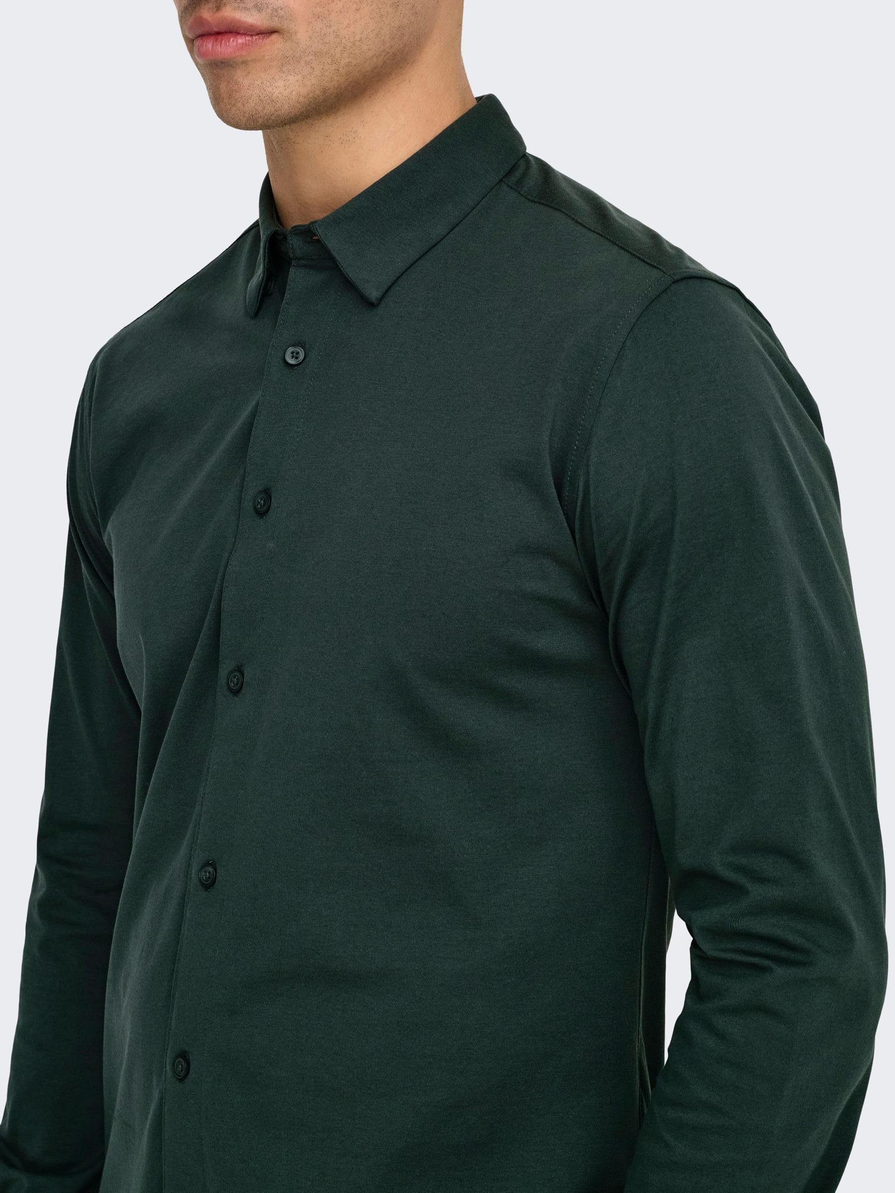 Only & Sons Onsrobin Camicia uomo M bianca manica lunga
