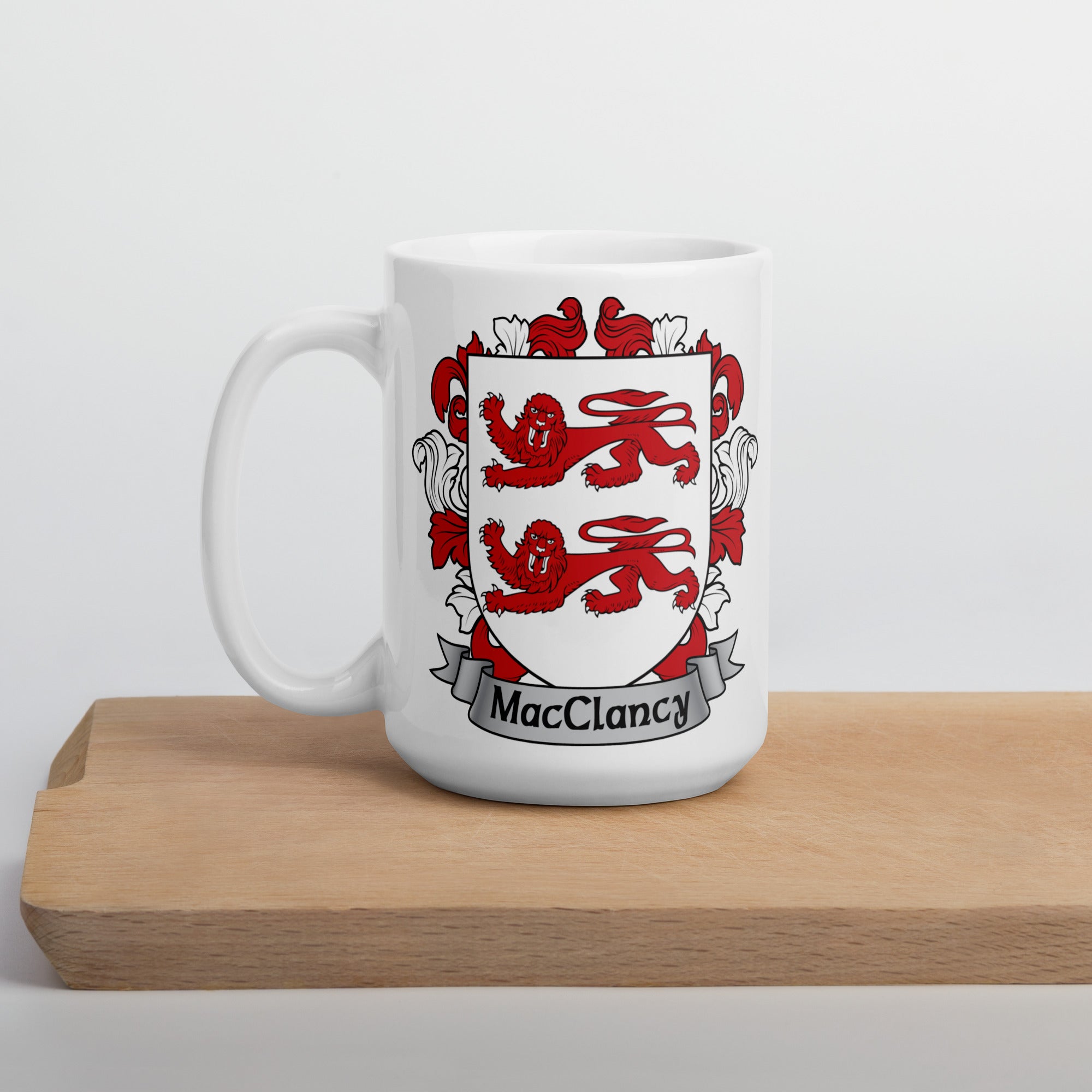 7.62 Design MacClancy tazza ceramica 15oz stemma irlandese