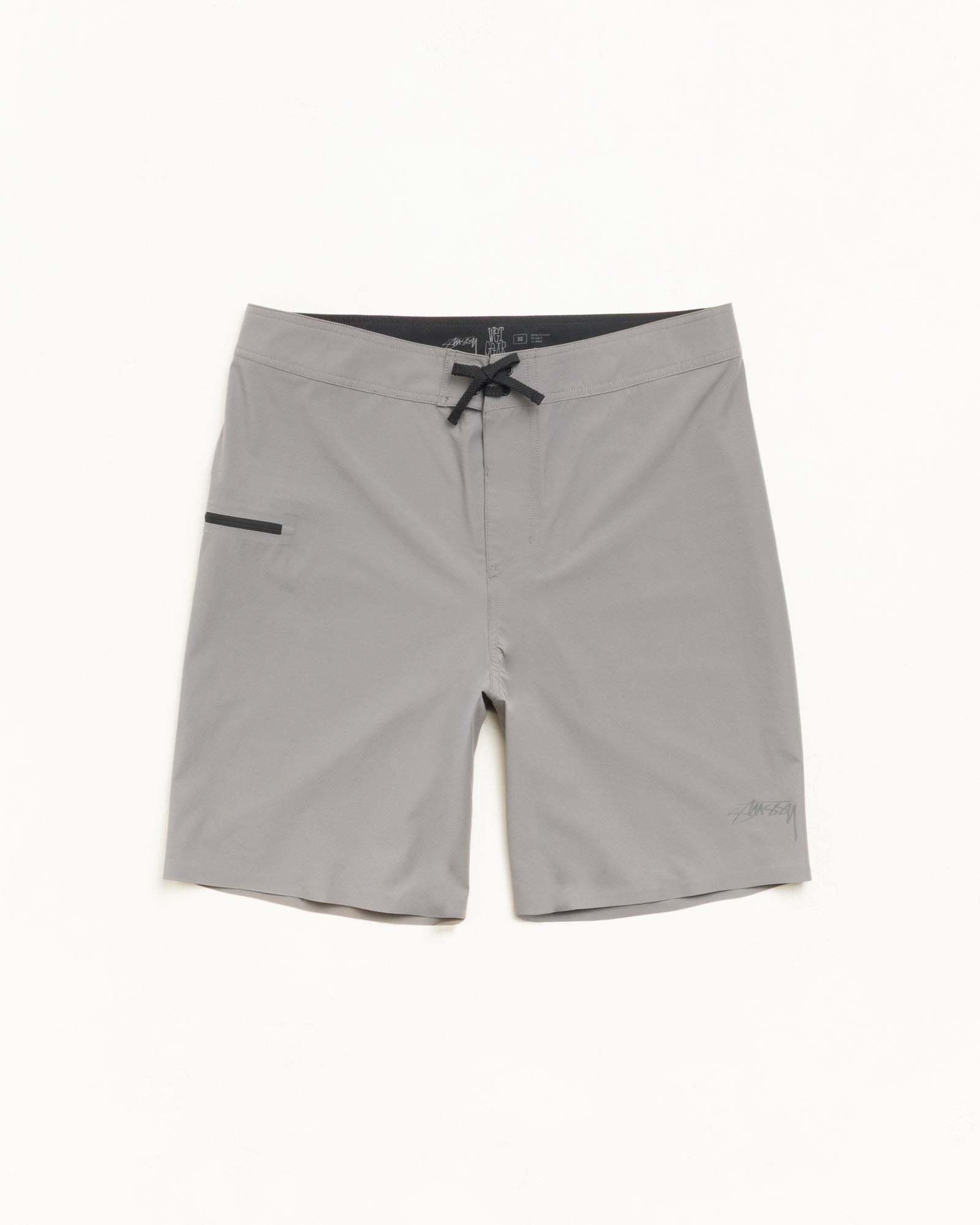 Stussy Peak Board Short costume grigio stretch