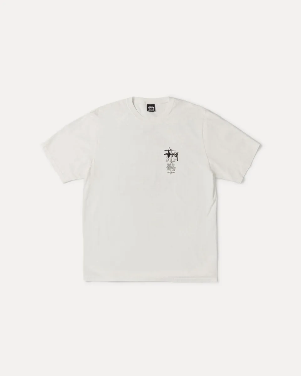 Stussy Swim Out Tee maglietta natural cotone 220gsm