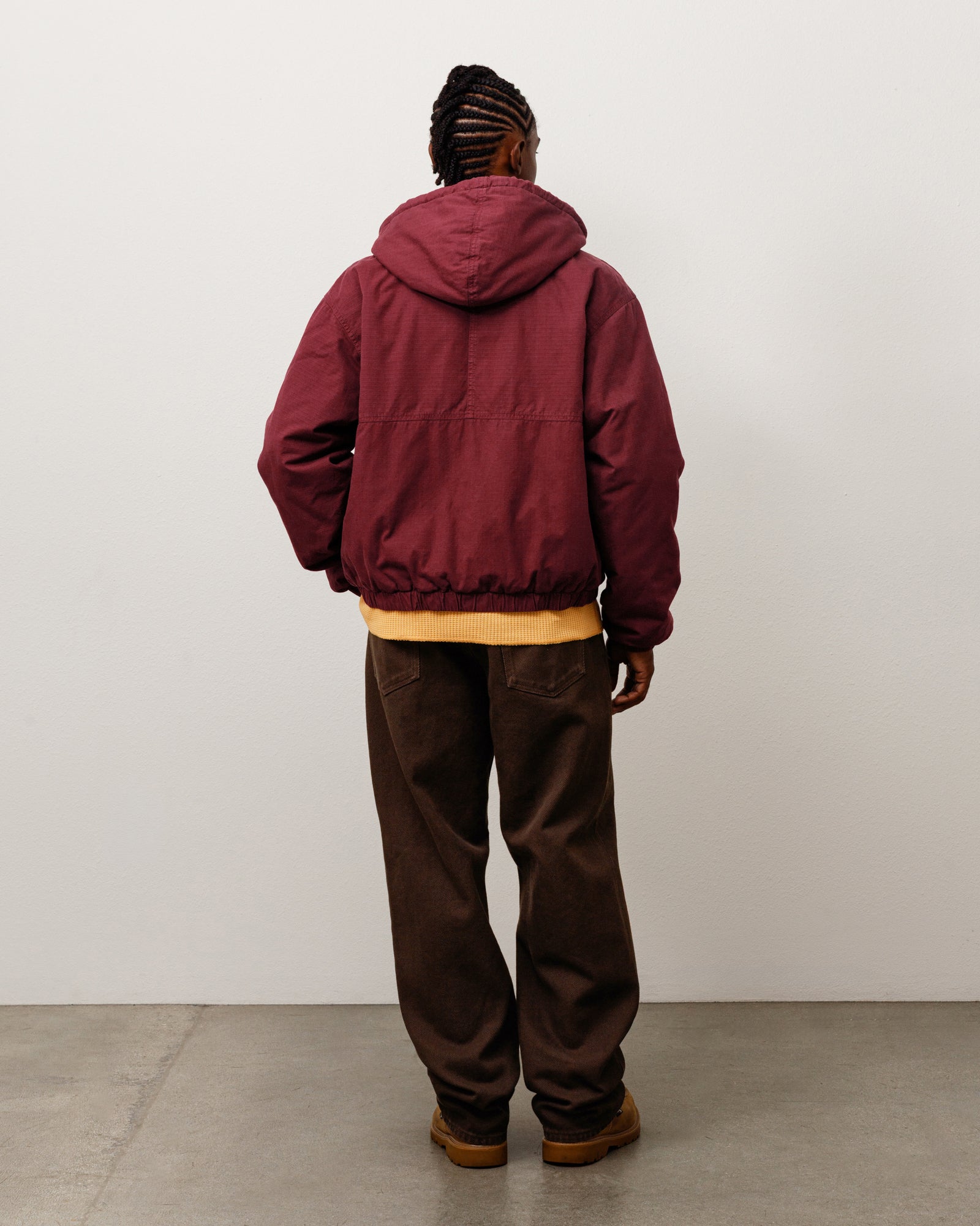 Stussy Big Ol' Jean jeans denim Brown Chevron