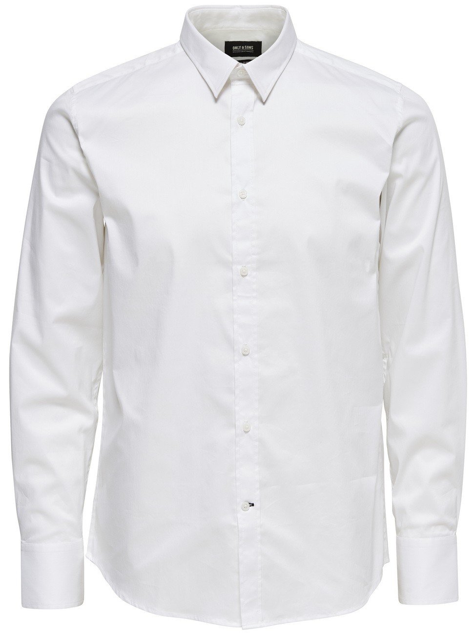 ONLY & SONS Onsalejandro LS Shirt camicia uomo bianca XS slim fit