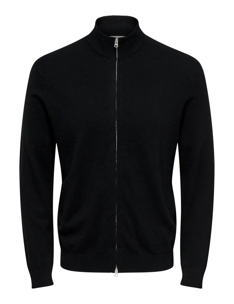 Only & Sons Onsloui Reg 12 cardigan zip nero S uomo