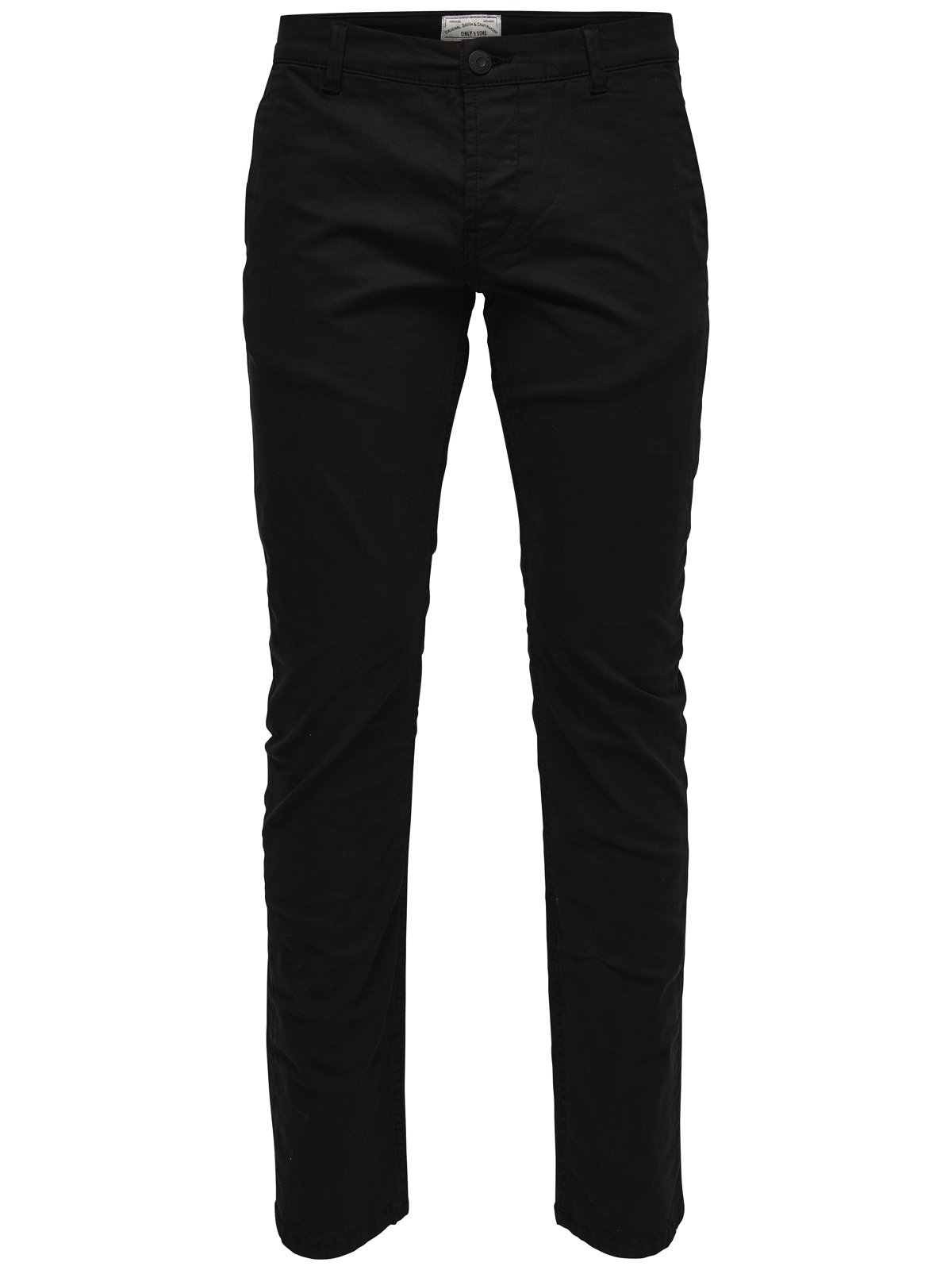 Only & Sons Onssharp Chino New Black 5330 Pantaloni 36W/32L Nero