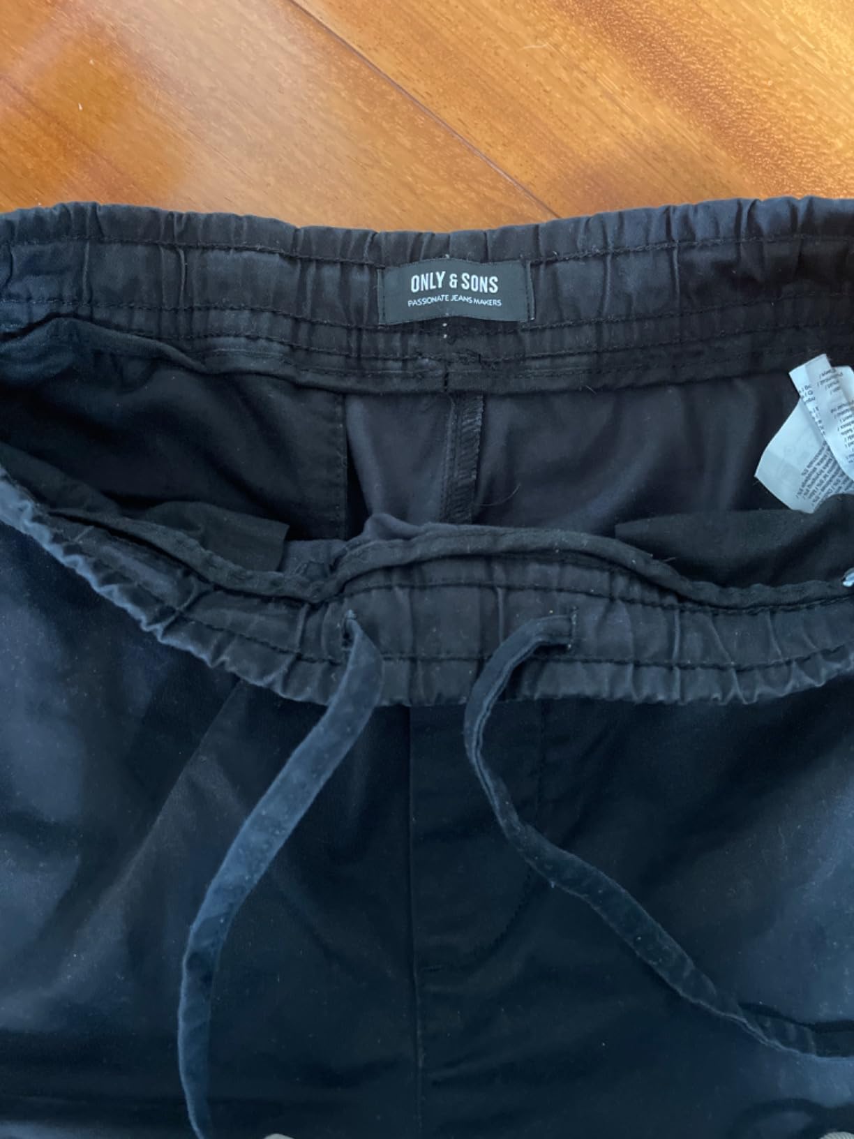 ONLY & SONS Onscam pantaloni cargo tapered L kaki cotone