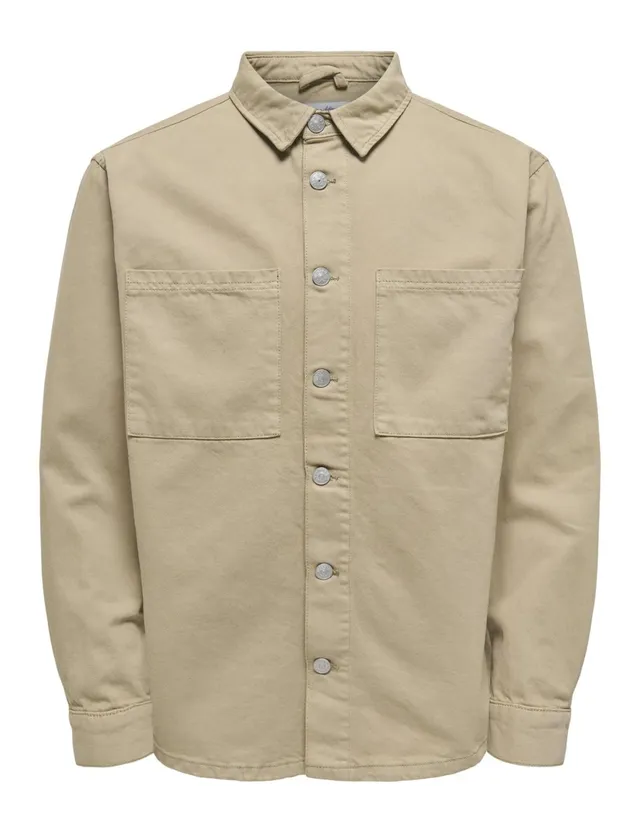 Only & Sons Onsalp Box Azg Giacca Jeans Uomo Cincillà