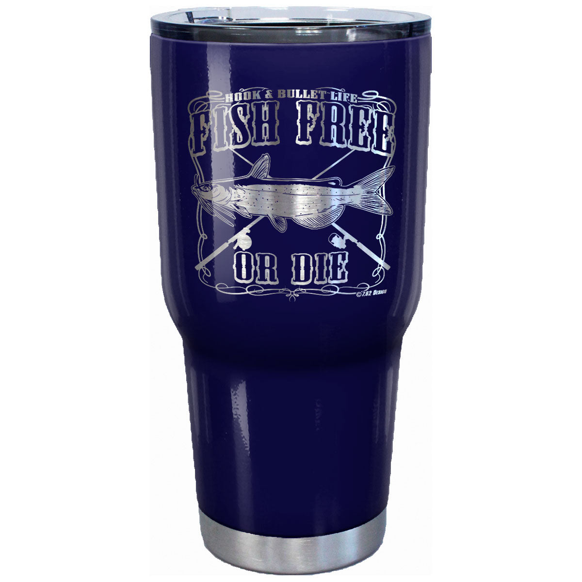 7.62 Design Fish Free or Die Tazza Termica 946 ml