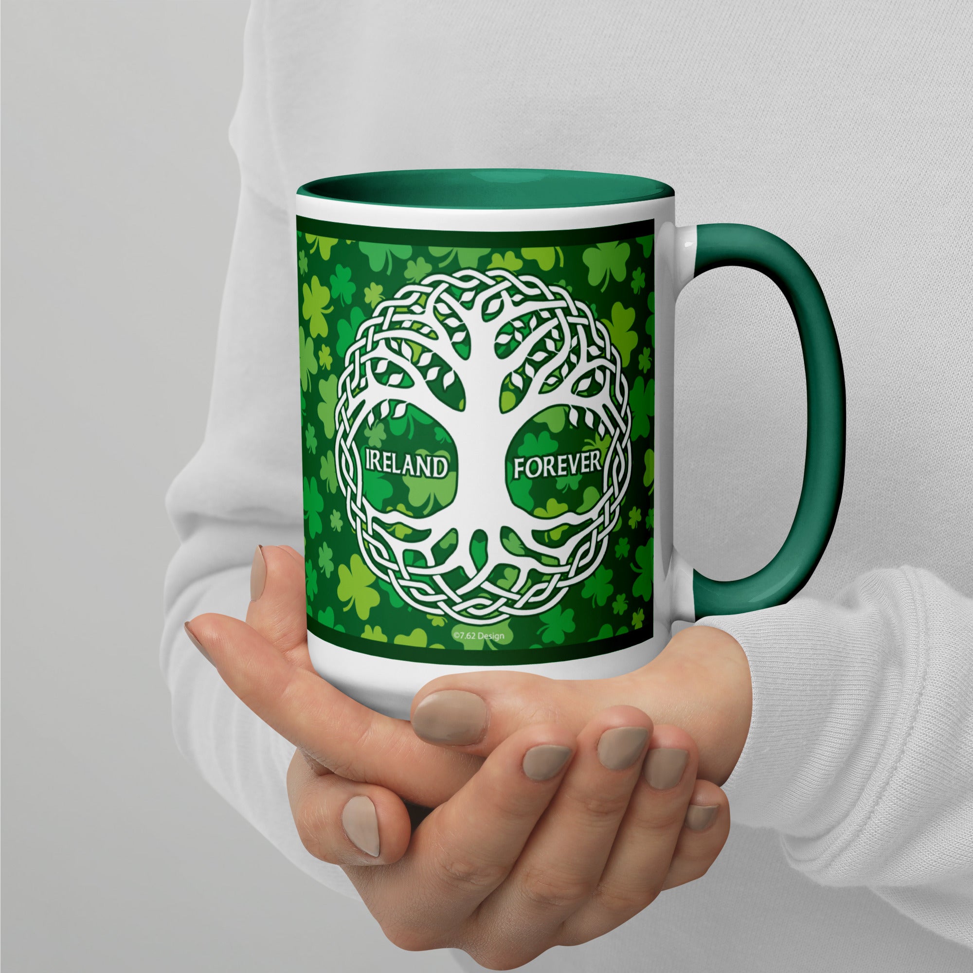 7.62 Design Tree of Life Tazza Ceramica 15oz Shamrock