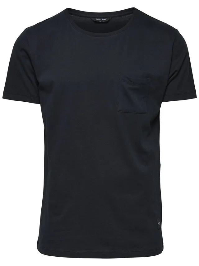 Only & Sons 22000116 T-Shirt Uomo Cotone Bianca XL
