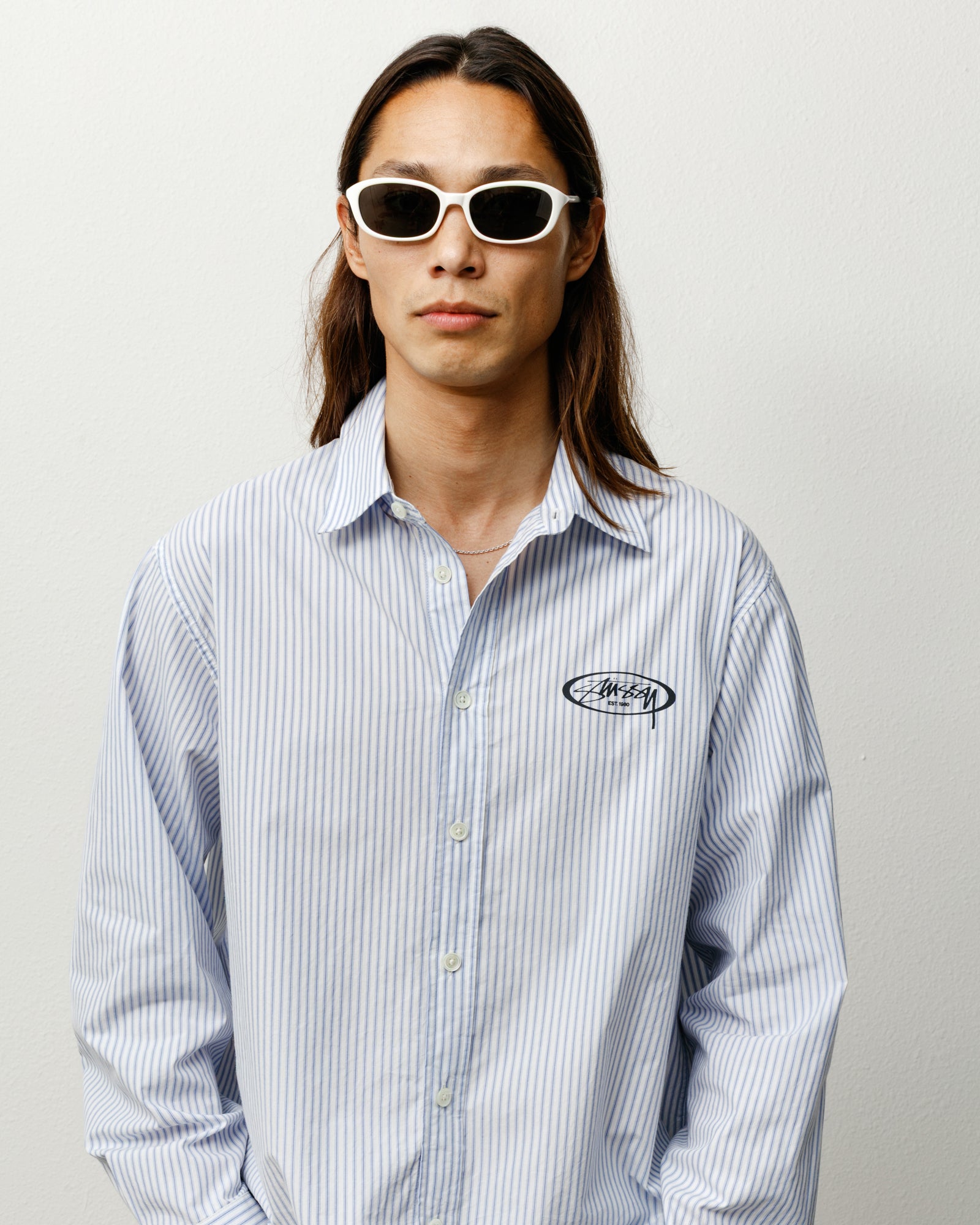 Stussy Eli Sunglasses occhiali sole Cloud Black Lens
