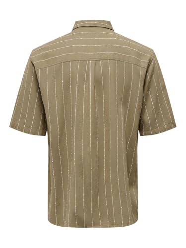 Only & Sons Camicia Manica Corta Colletto Uomo Comoda