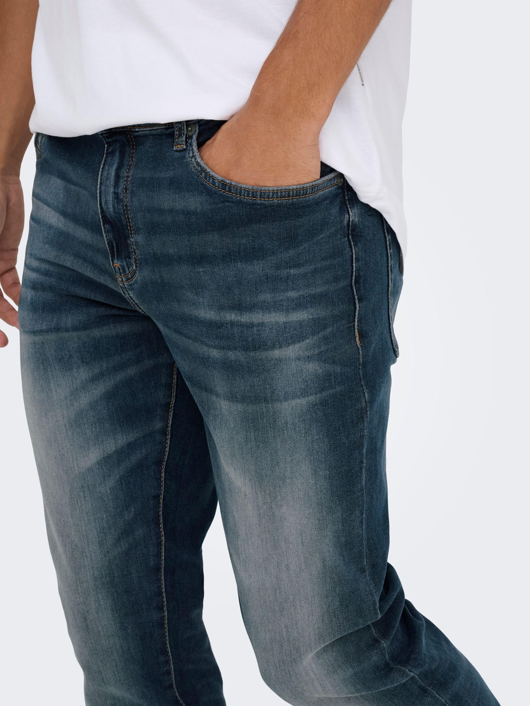 Only & Sons Onsloom Jeans Uomo Slim 32W/30L Vita Bassa