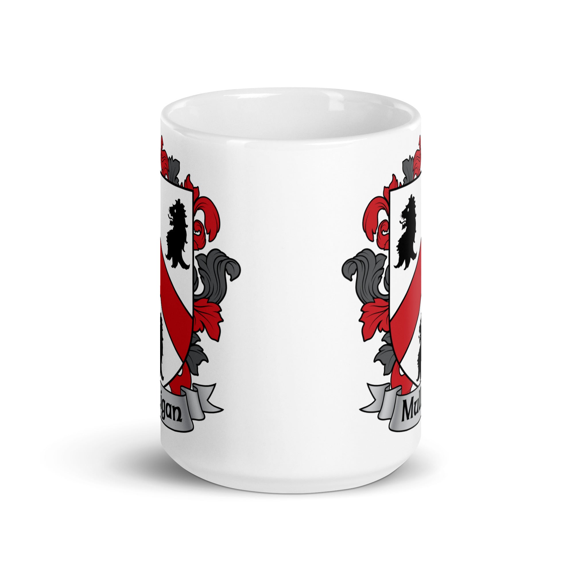 7.62 Design Mulligan Irish Crest tazza ceramica 15oz stemma