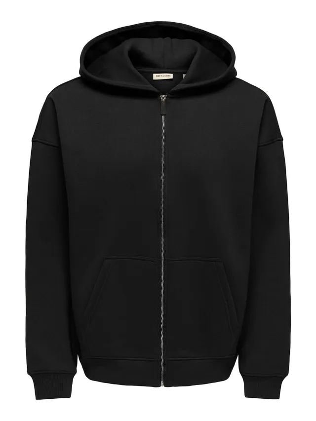Only & Sons Onceres felpa girocollo uomo tinta unita