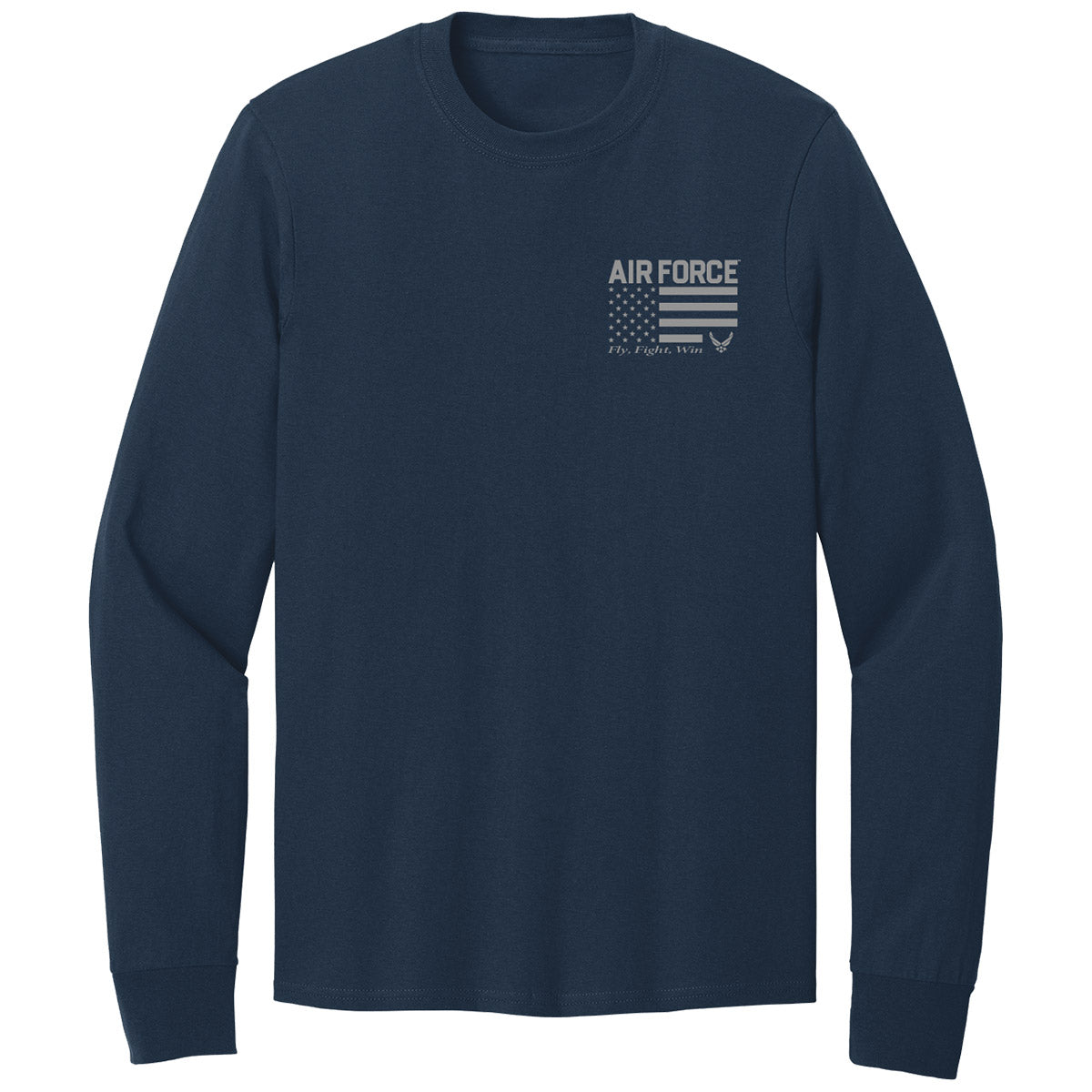 7.62 Design Air Force maglia manica lunga cotone navy