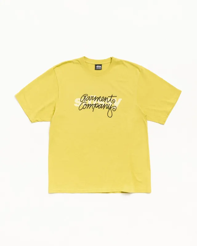 Stussy Garment Co. Tee Maglietta Palm Pigment Dyed Cotone