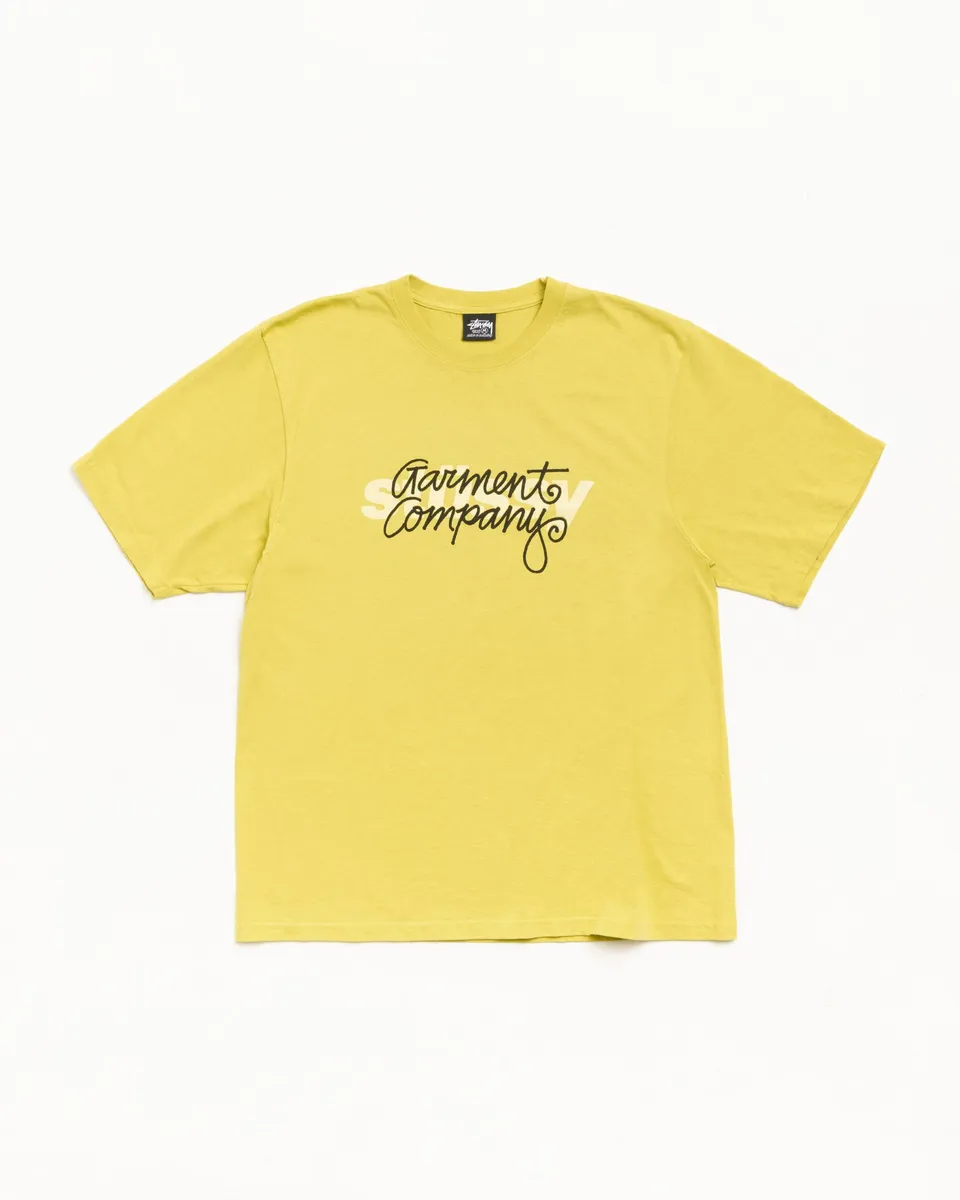 Stussy Garment Co. Tee Maglietta Palm Pigment Dyed Cotone