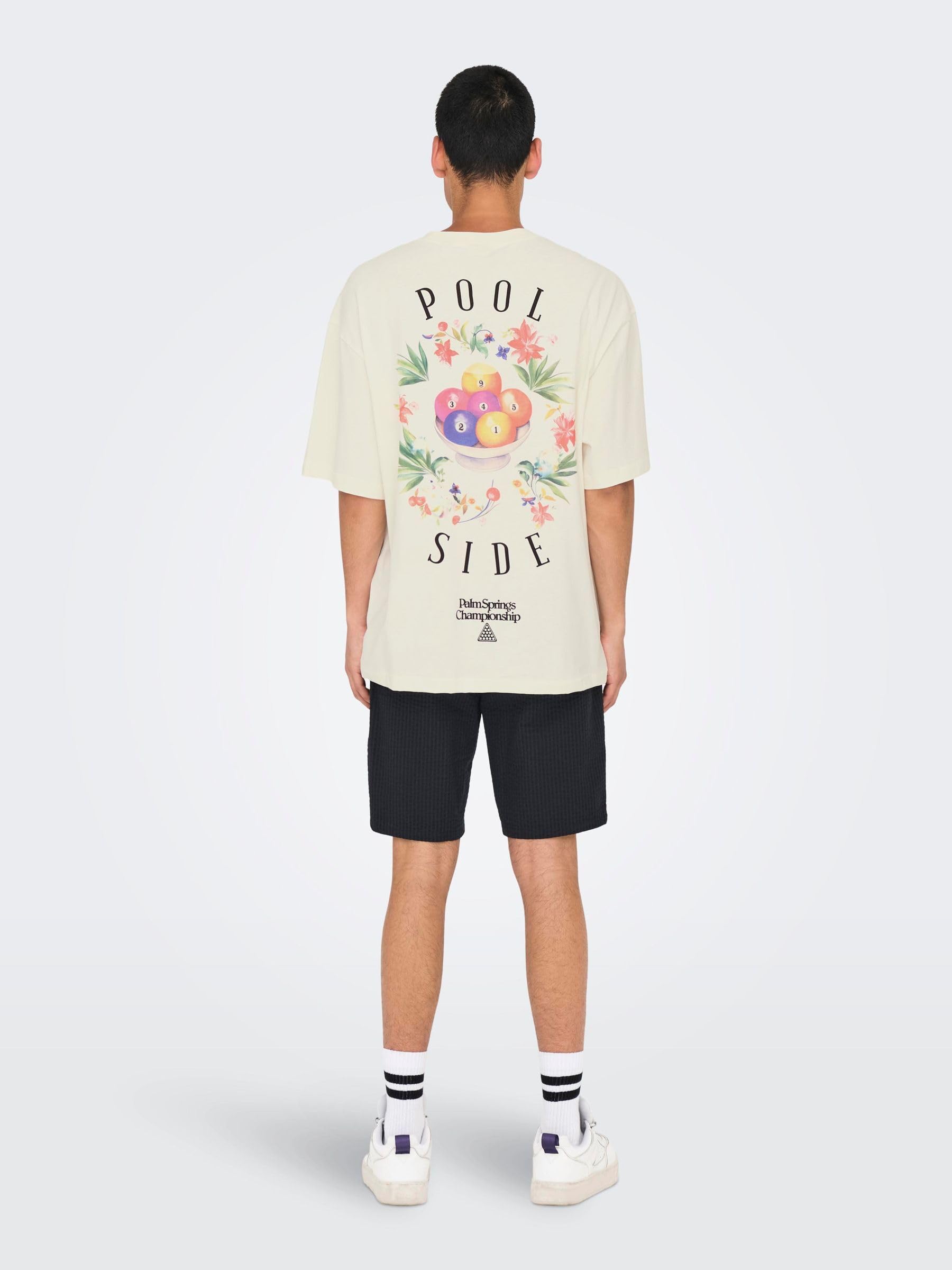 ONLY & SONS Onsmilo Pasadena T-shirt XL cotone manica corta