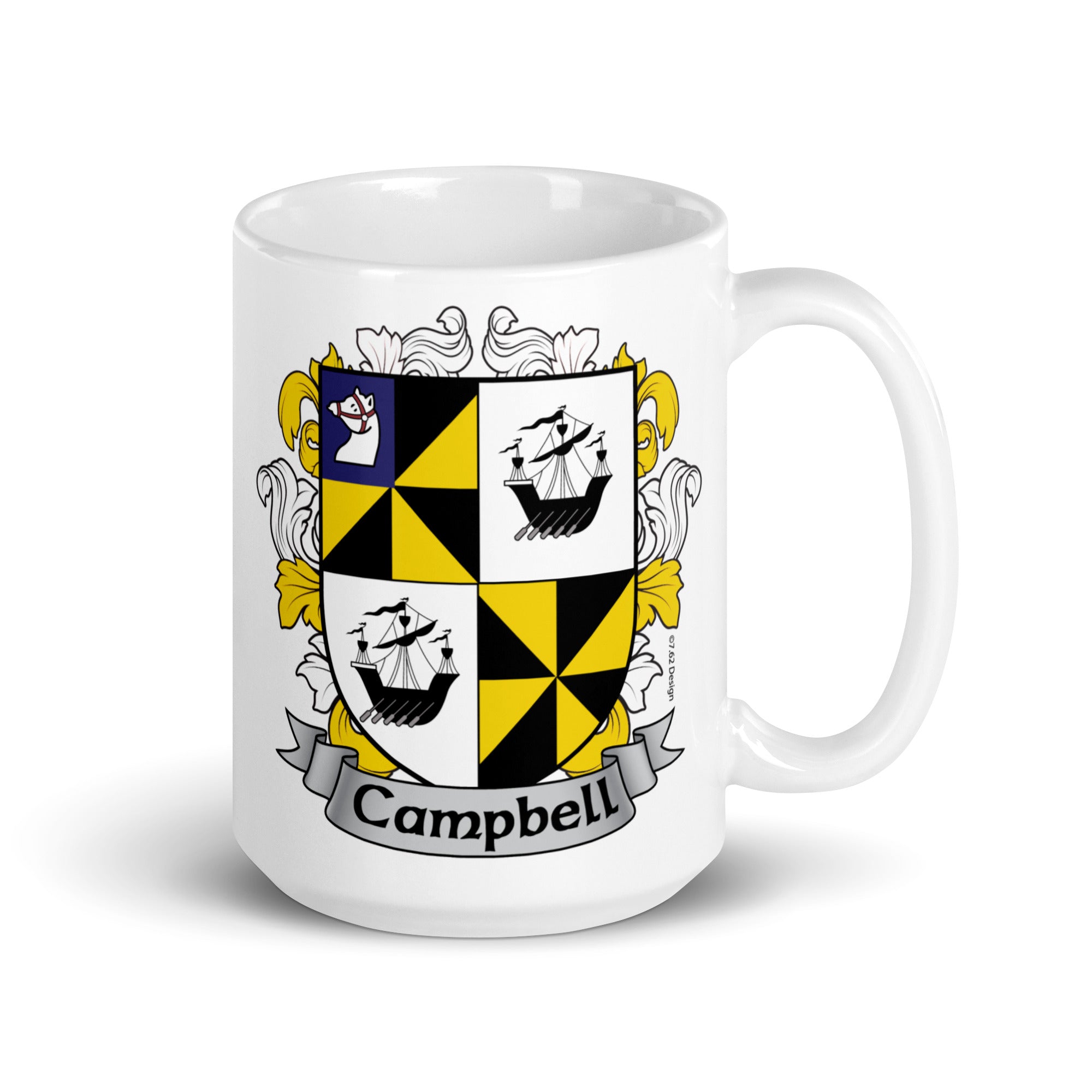 7.62 Design Campbell Irish Coat of Arms mug ceramica 425 ml