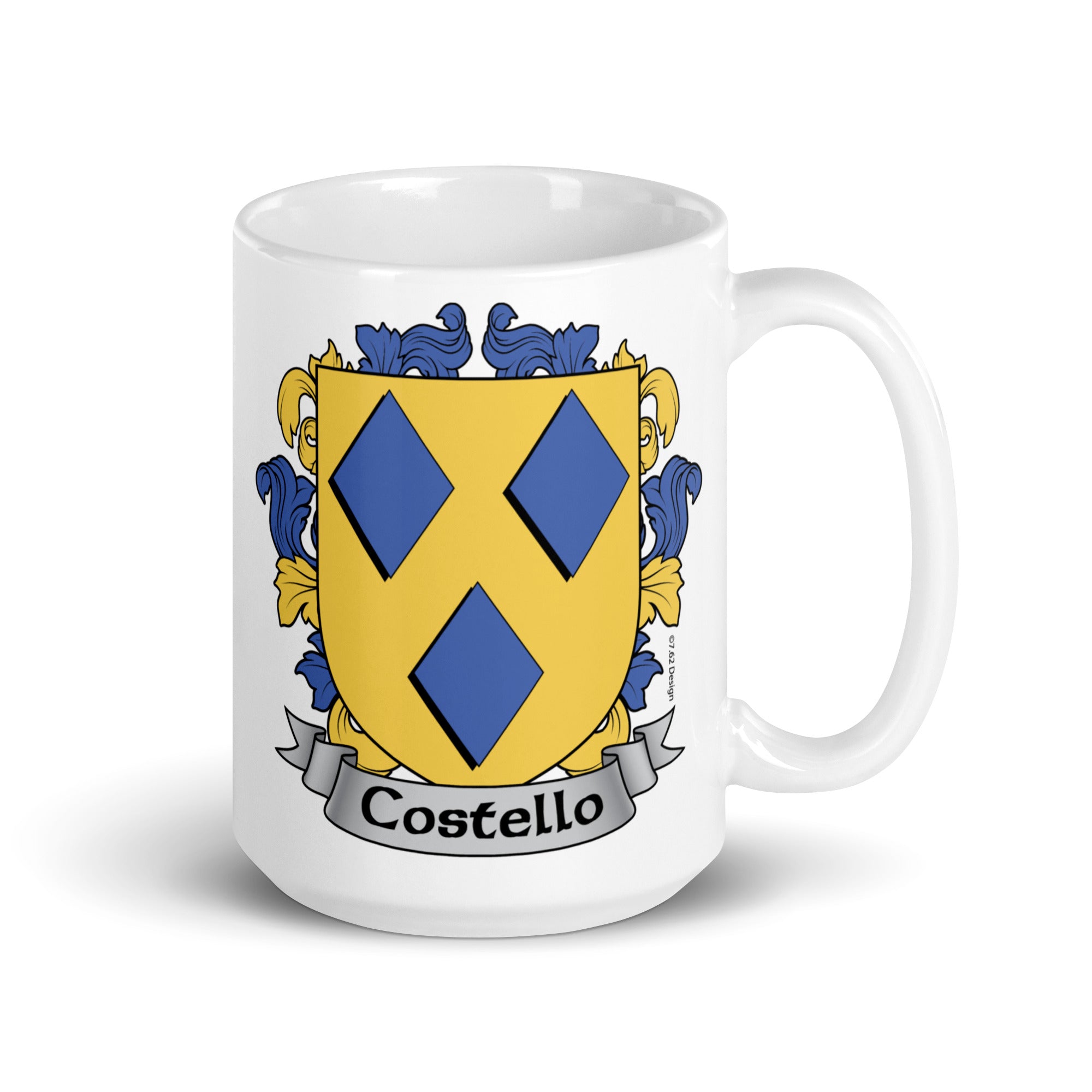 7.62 Design Costello Irish Tazza Ceramica 15oz Stemma