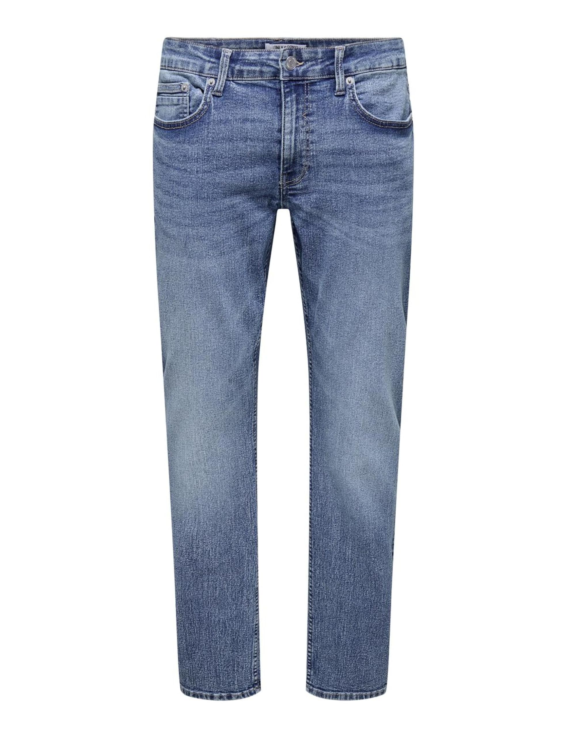 Only & Sons Onsweft Jax Jeans Uomo Grigio Scuro 29W/32L