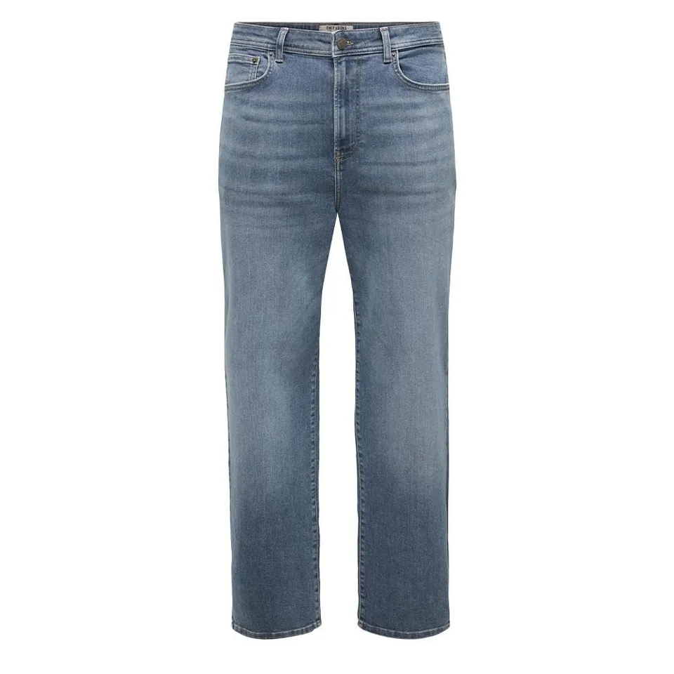 Only & Sons Jeans jeans uomo dritti blu fade