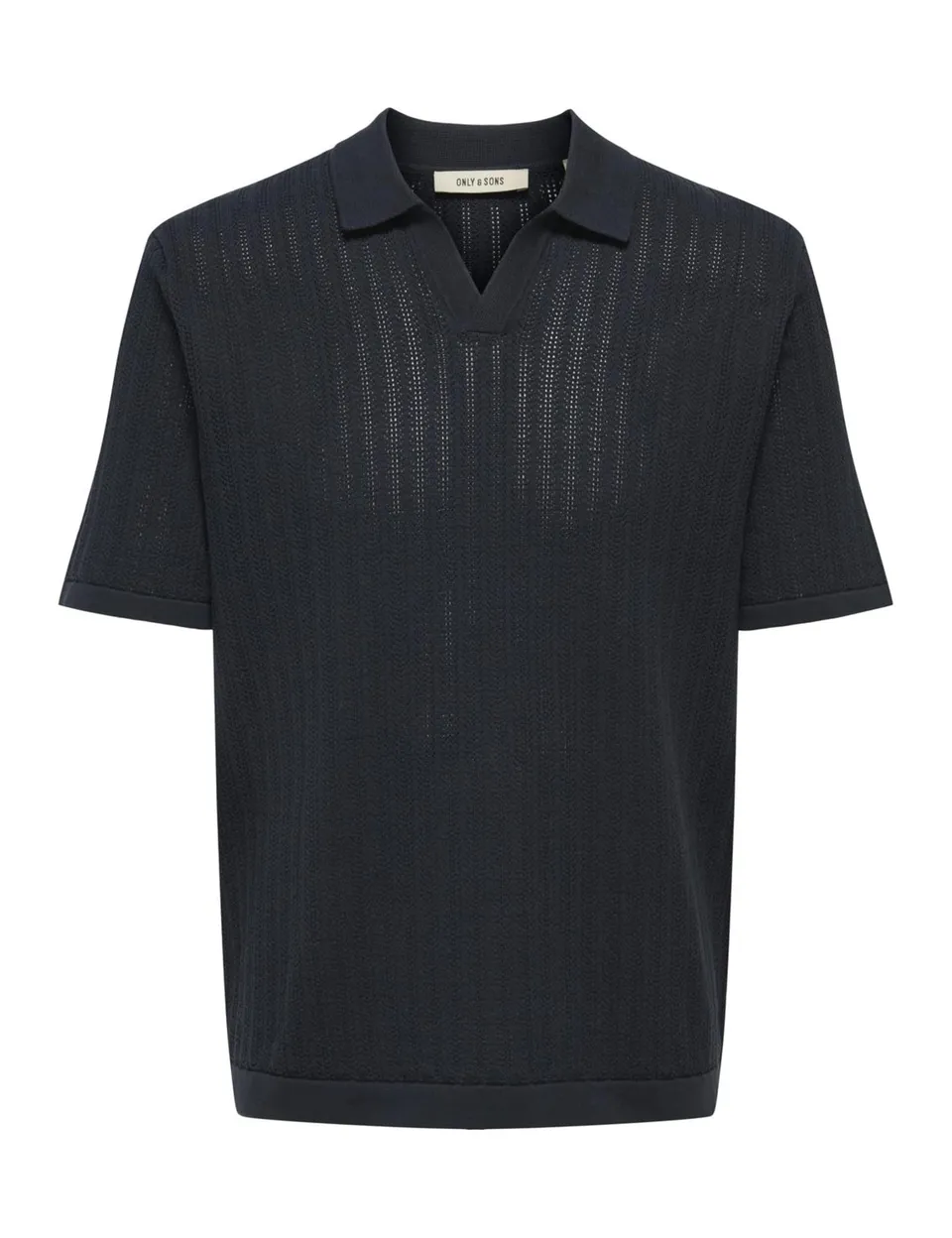 Only & Sons OnsMoon Reg 12 SS Split Polo Uomo Cotone Maniche Corte