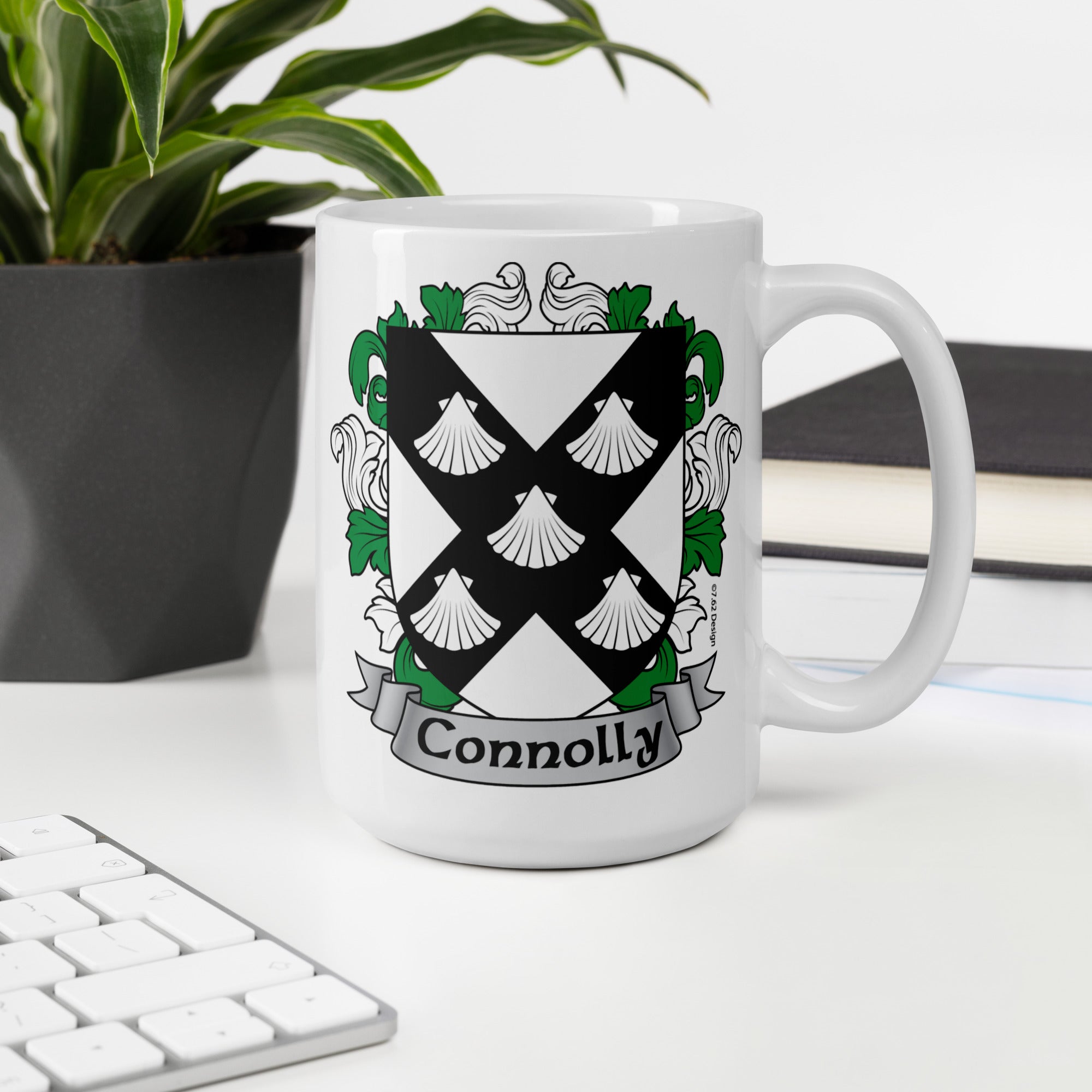 7.62 Design Connolly Tazza Ceramica 15oz Stemma