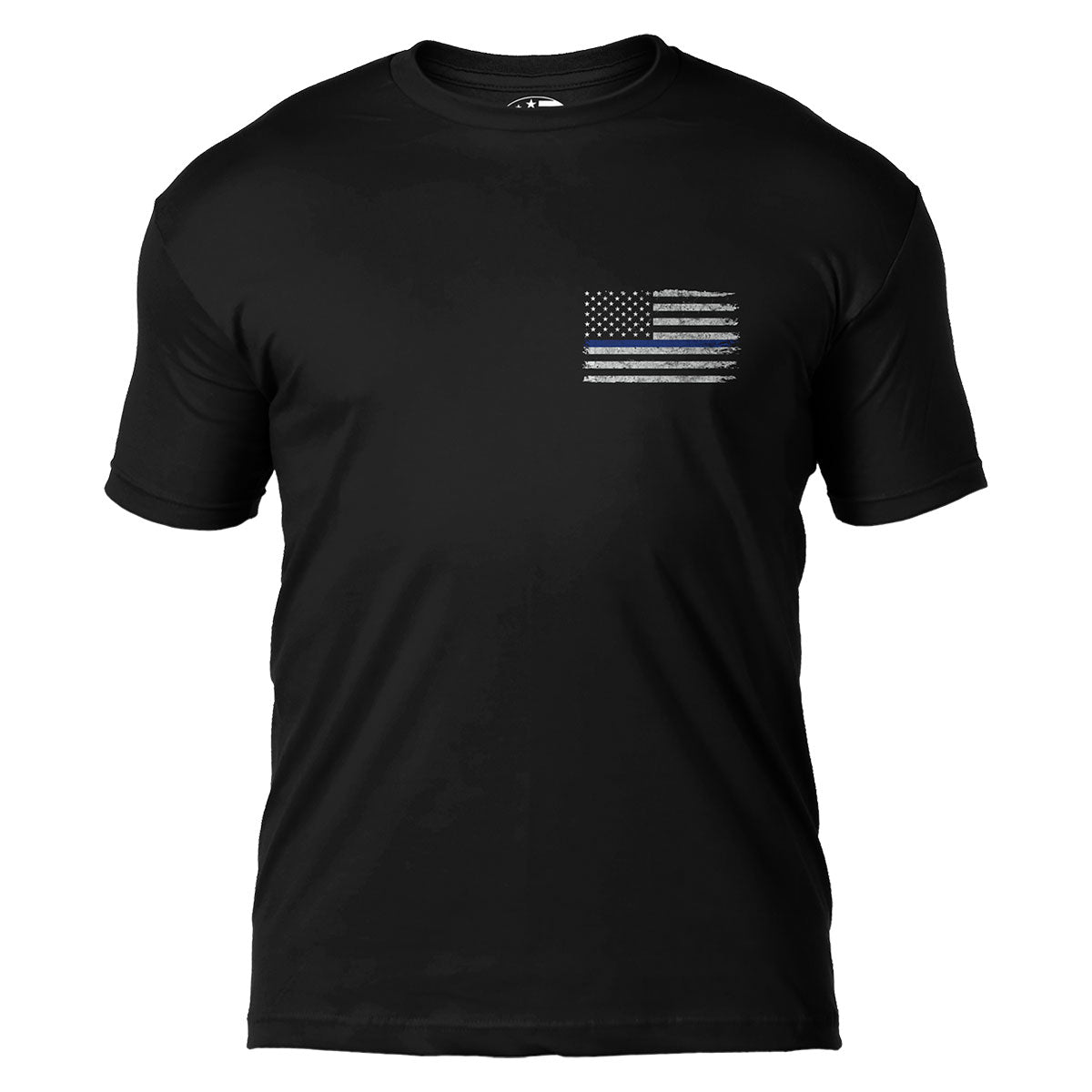 7.62 Design Back The Blue t-shirt nera cotone taglia L
