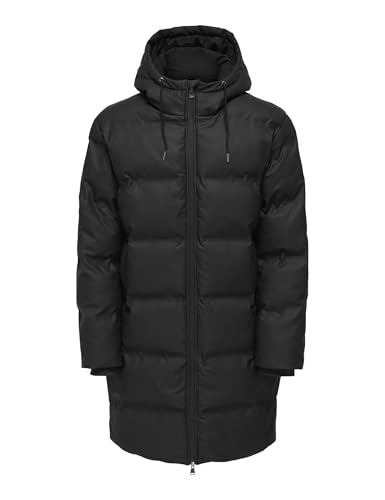 Only & Sons Onsroyce Puffer Giacca Uomo Nero