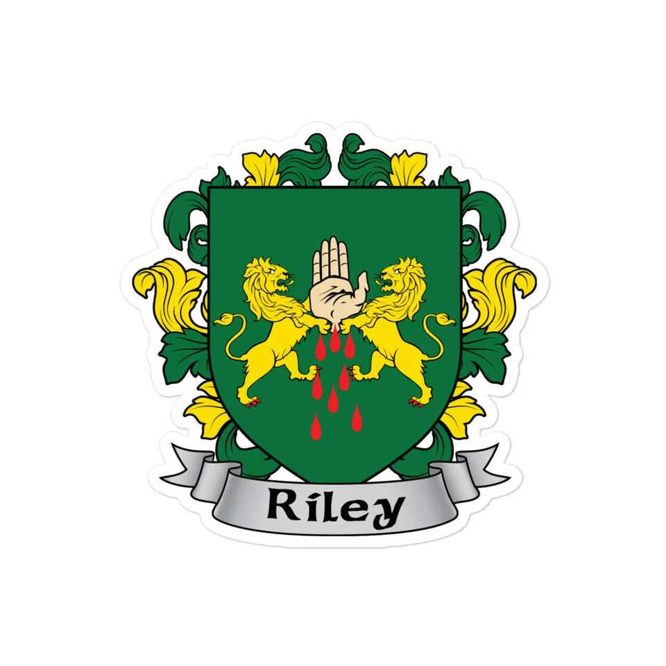 7.62 Design Riley sticker vinile stemma 3x3" 