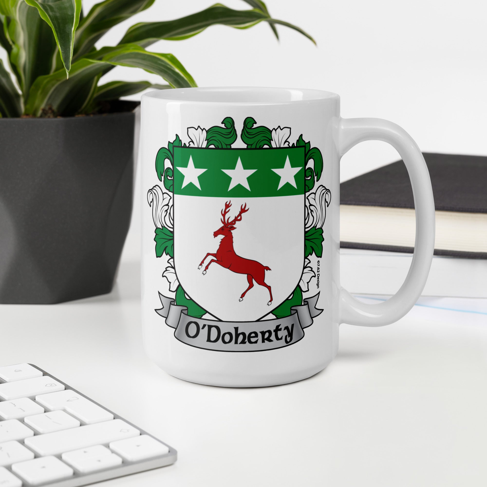 7.62 Design O'Doherty Tazza Ceramica 443 ml Stemma