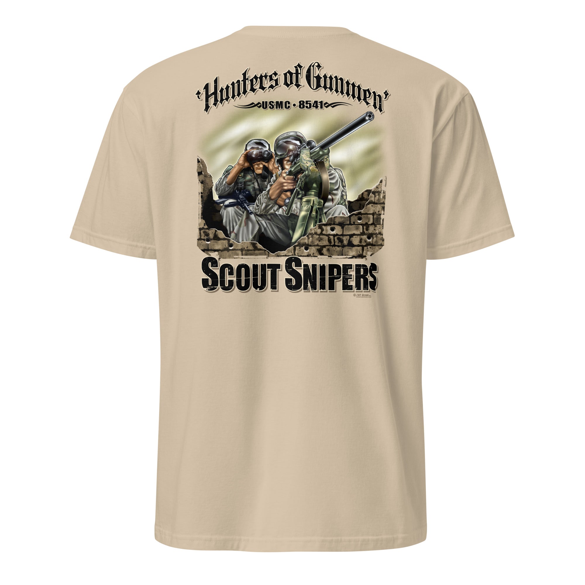 7.62 Design Scout Snipers maglietta nera M cotone