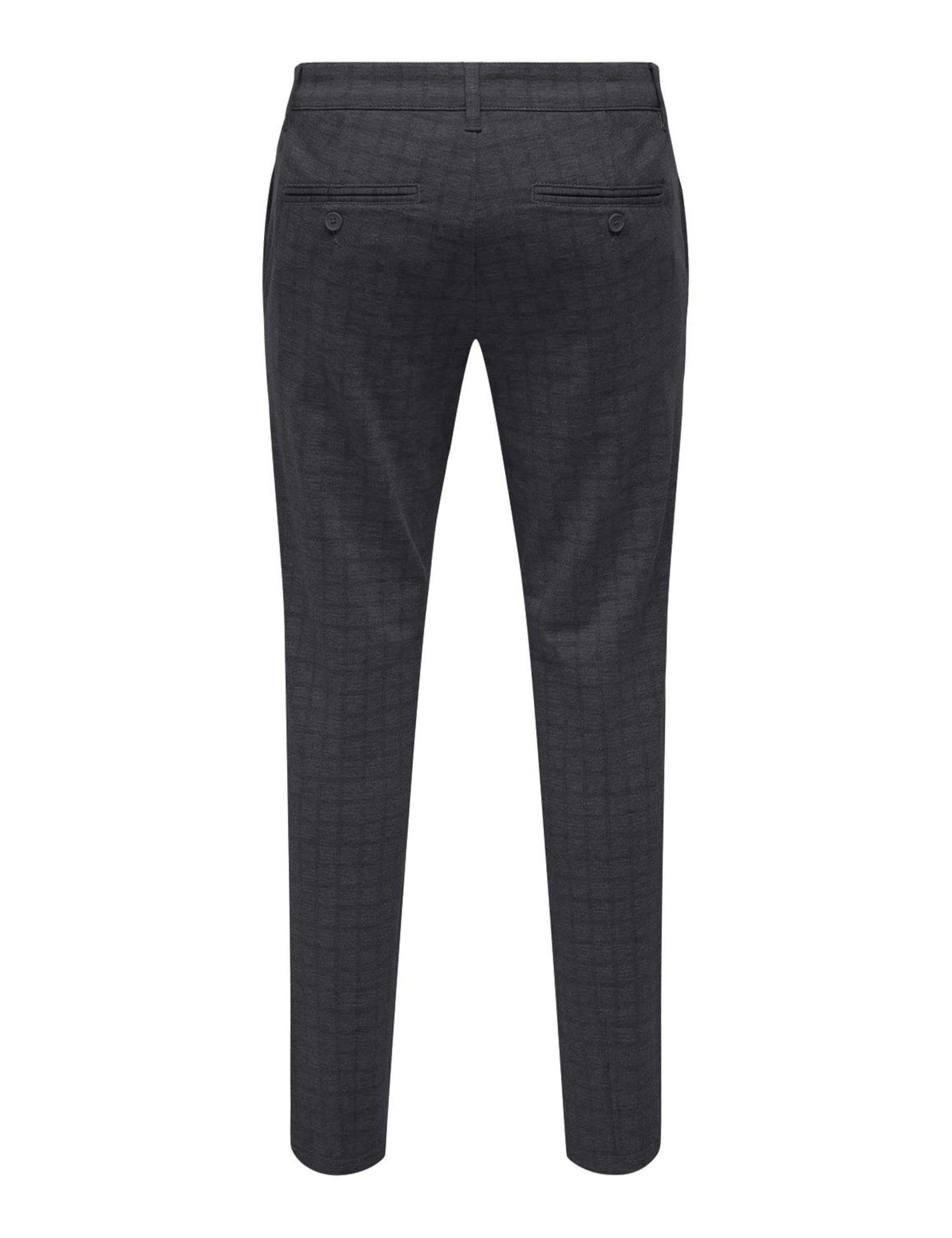 Only & Sons Onsmark Check 020918 Pantaloni 32W/32L Fog Forest