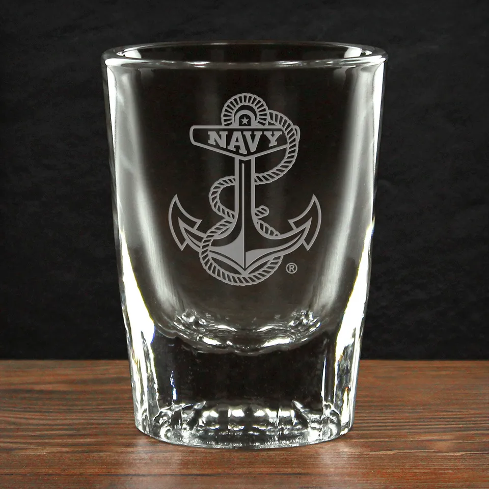 7.62 Design US Navy Shot Glass bicchierino vetro 44ml