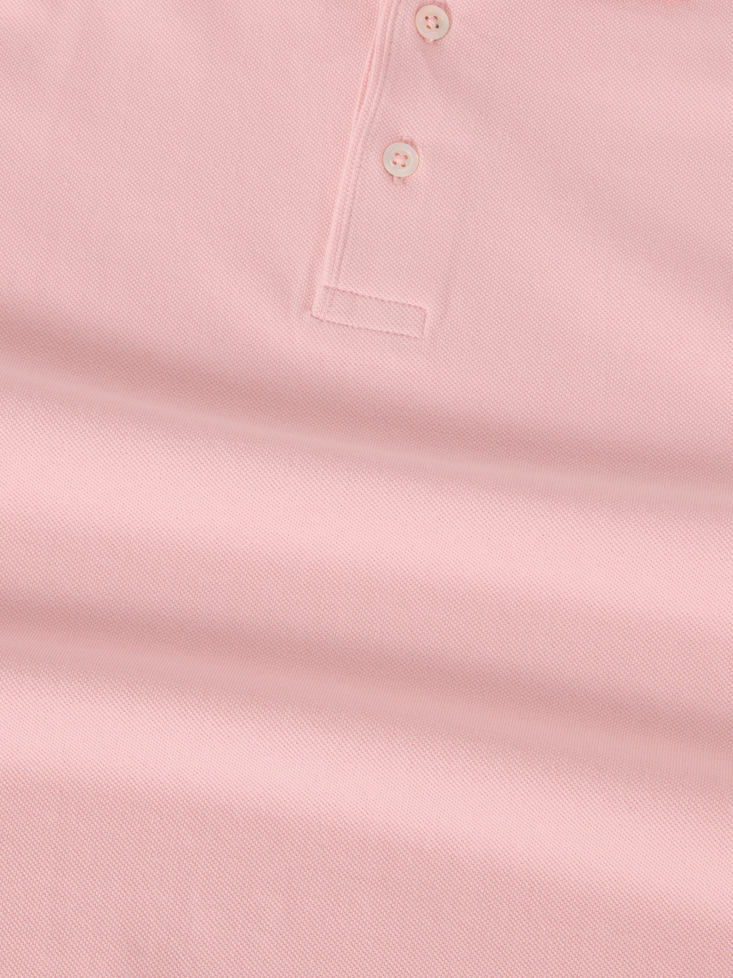 Robert Talbott Walker polo classic pink cotone manica corta