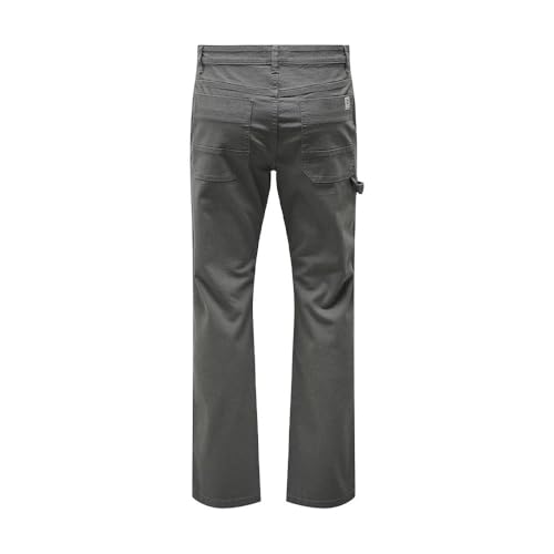 Only & Sons Edge Loose Work pantaloni uomo kaki 31W/32L