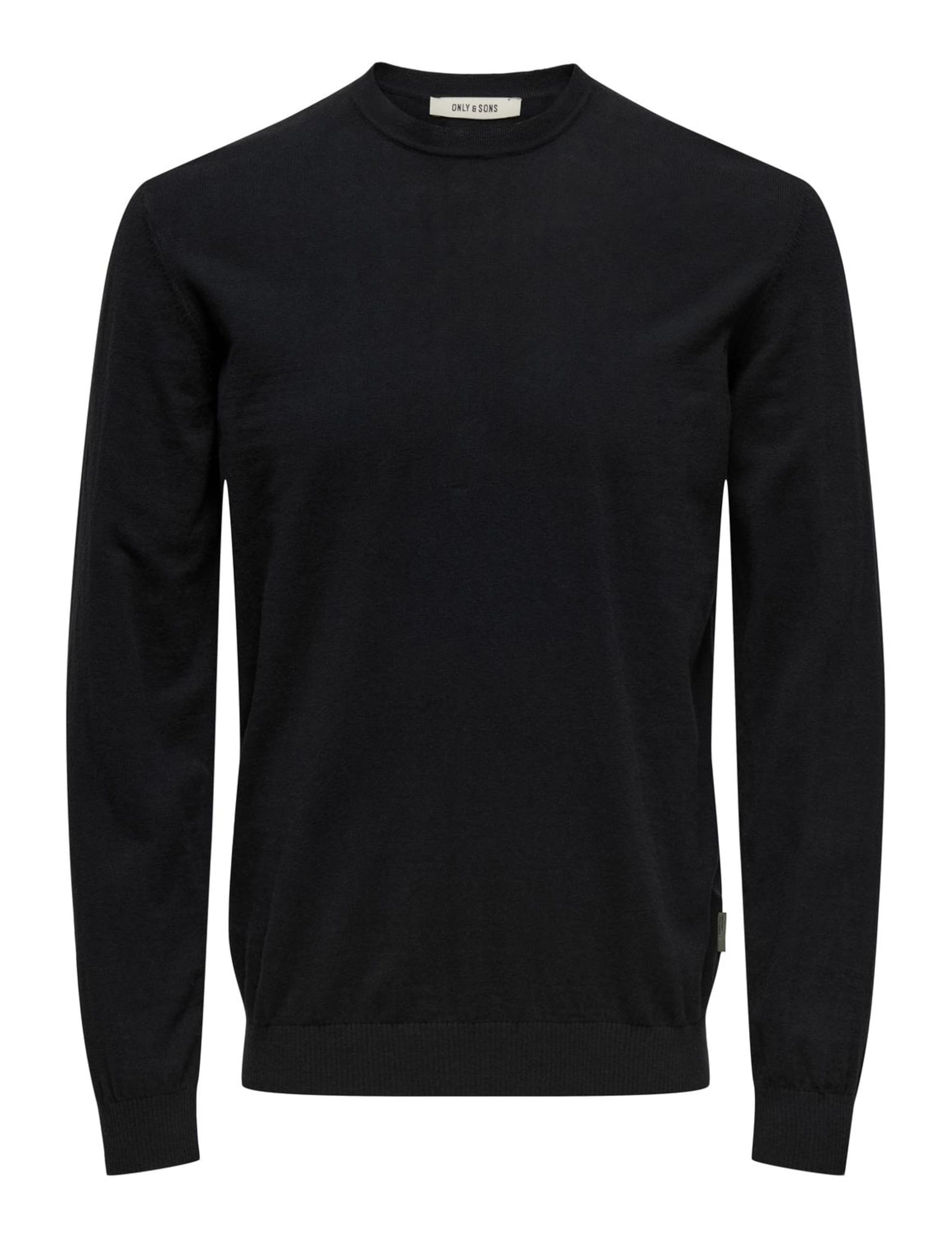 Only & Sons Onsloui Maglione Uomo M Girocollo Nero