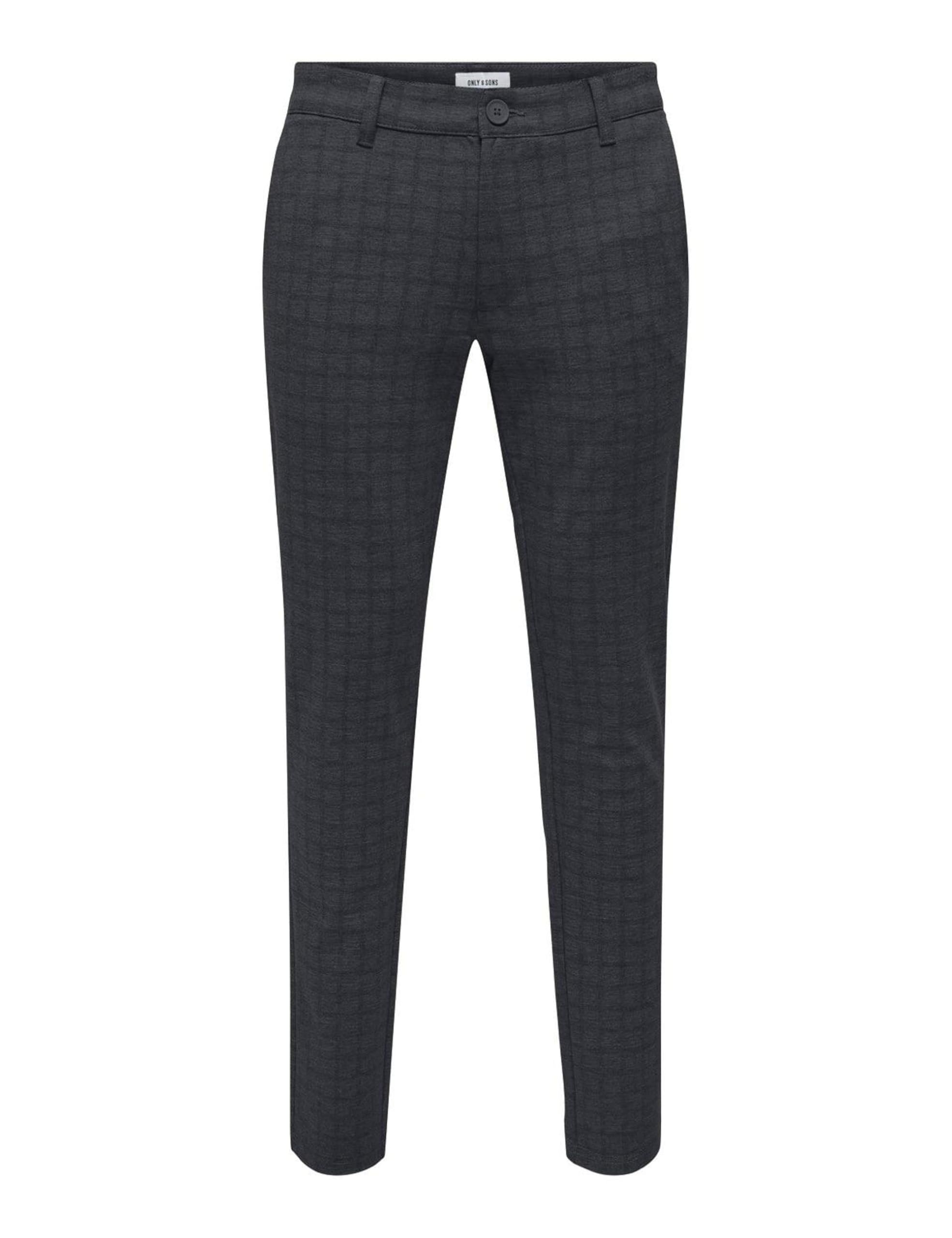 Only & Sons Onsmark Check 020918 Pantaloni 32W/32L Fog Forest