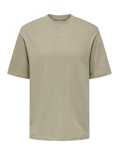 ONLY & SONS Onsmoab Life RLX SS T-shirt Uomo XXL Nera
