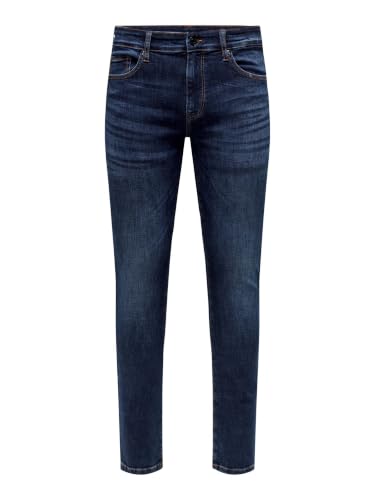 ONLY & SONS Onsloom Slim Black 4324 jeans uomo 32W/30L