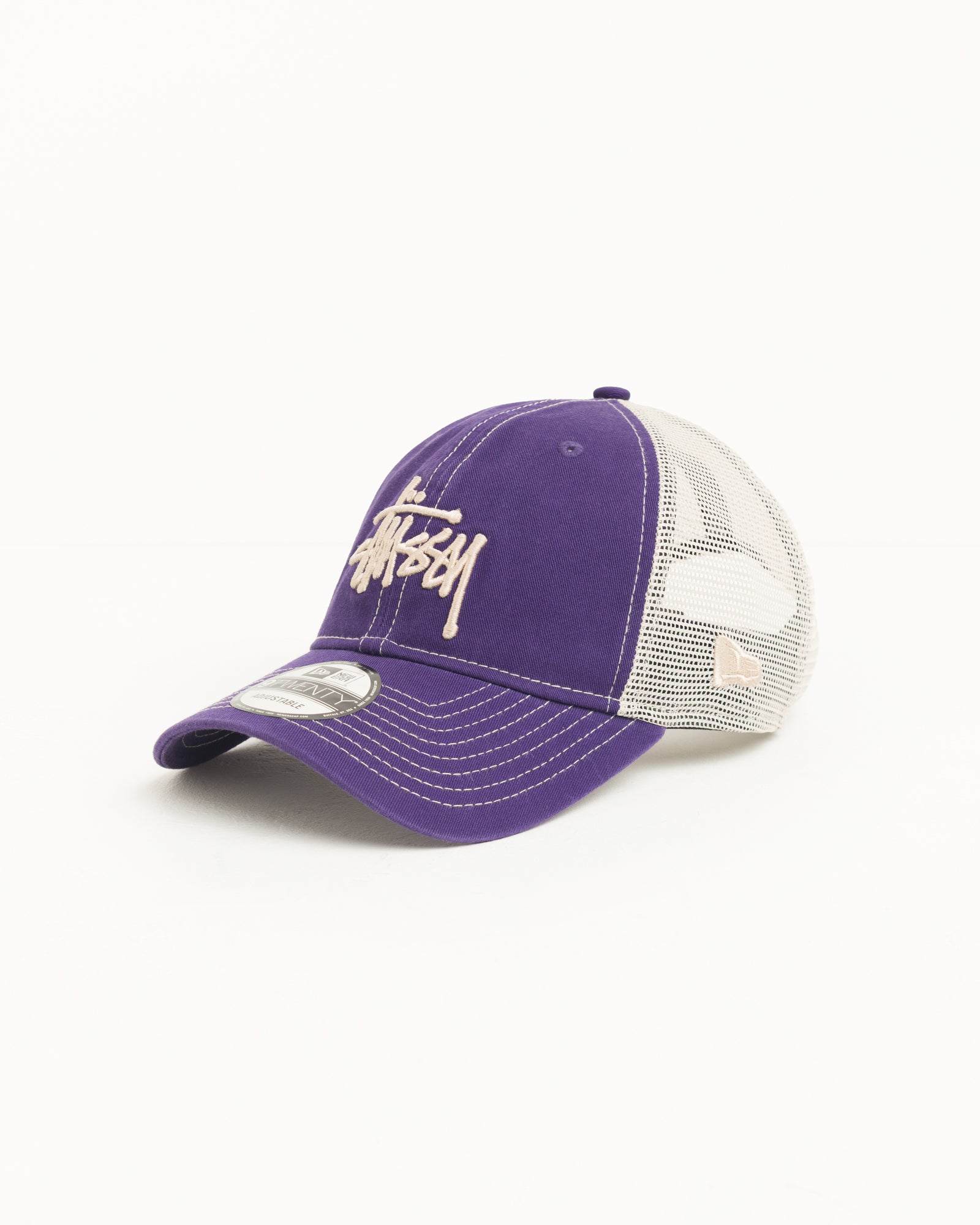 Stussy 9Twenty Washed Basic Trucker cappello Violet