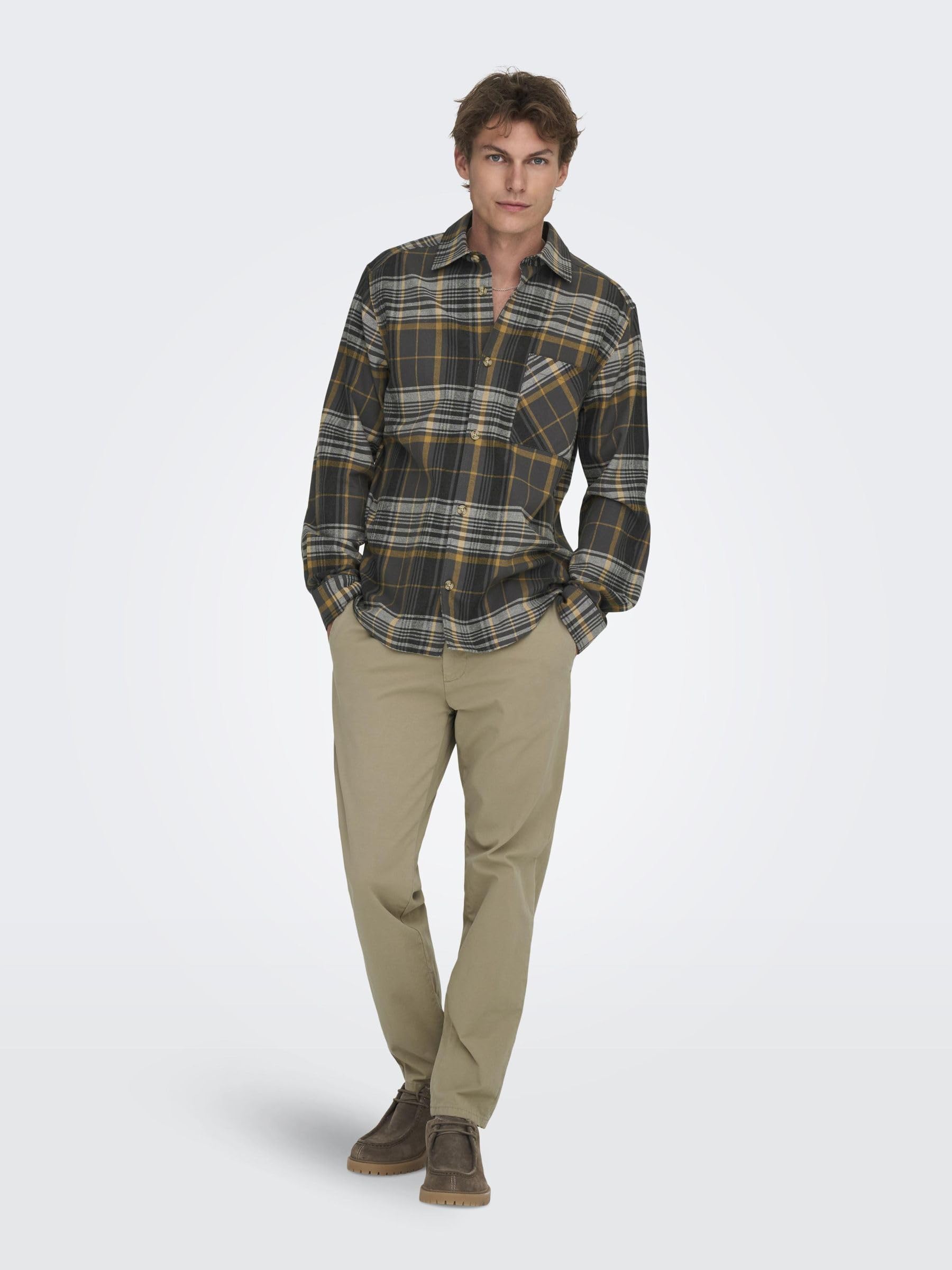 Only & Sons Onsfree Pantaloni Tessuto Uomo Regular Fit