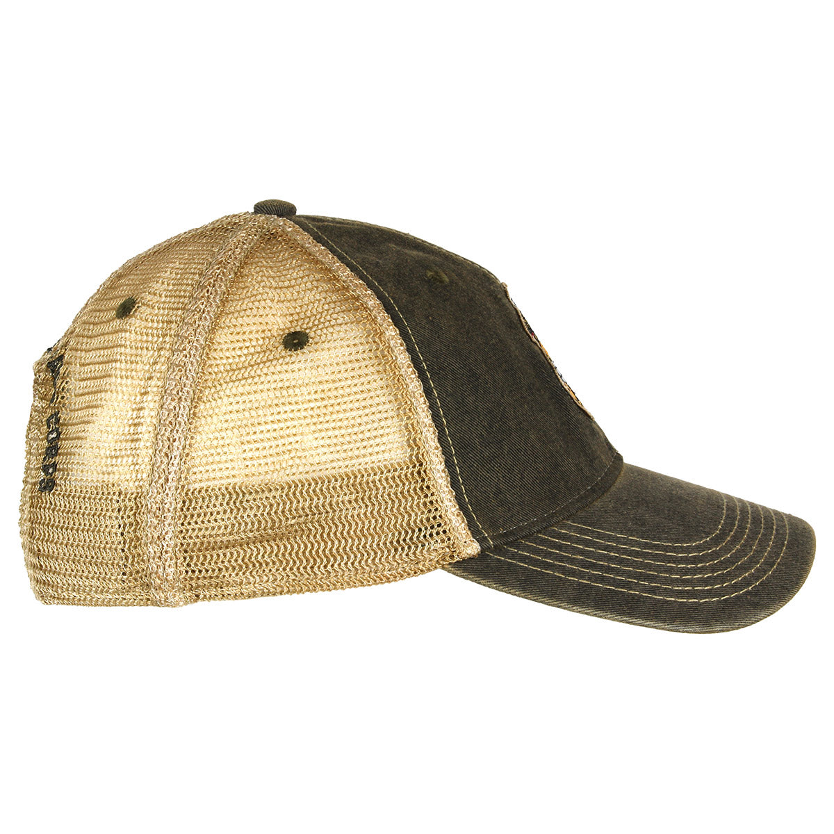 7.62 Design Eagle Globe Anchor Cappello trucker nero ricamato