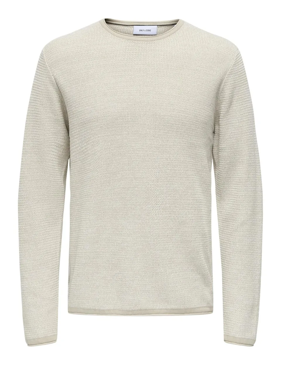 Only & Sons Onseric Pullover Maglione Uomo Nero Girocollo