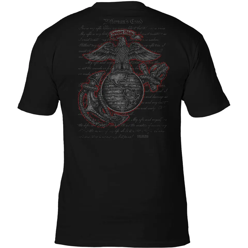7.62 Design Rifleman's Creed maglietta nera cotone L